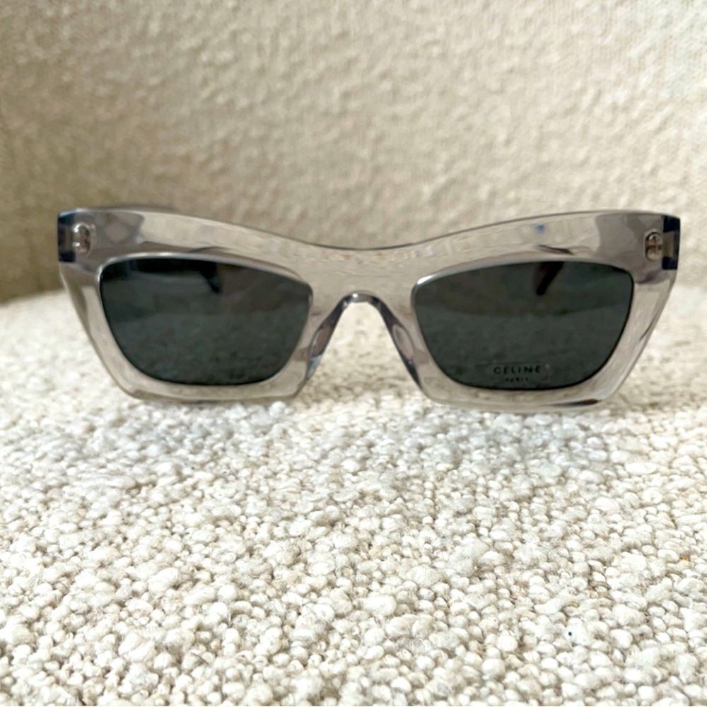 ♥️ Celine CL 41399/S 8A ORDN Cat Eye/ Butterfly Sunglasses RARE
